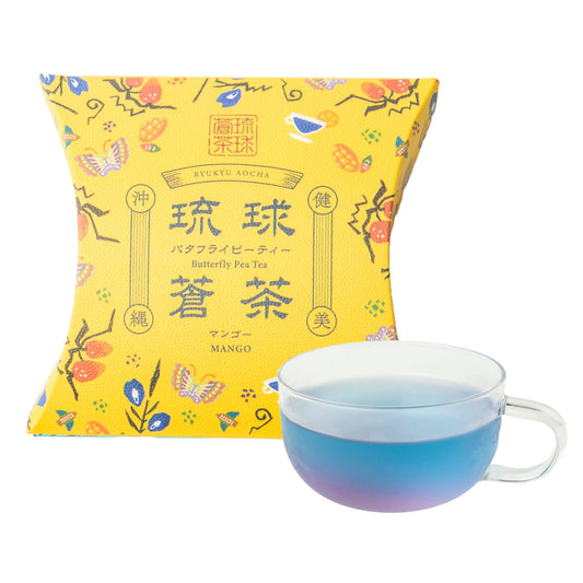 琉球蒼茶バタフライピーティーマンゴーフレーバー